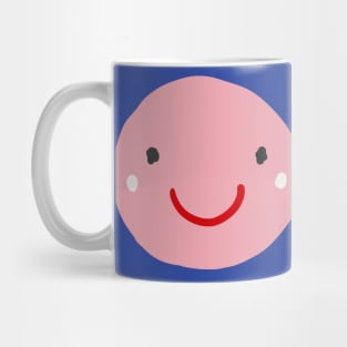 pink smiley Mug